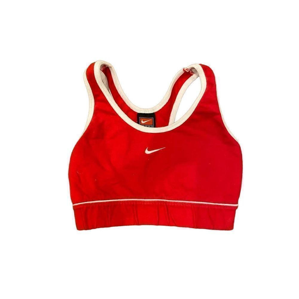 Nike Sports Bra Red Racerback Size XS